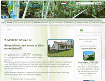Tablet Screenshot of hetgroenewonen.nl